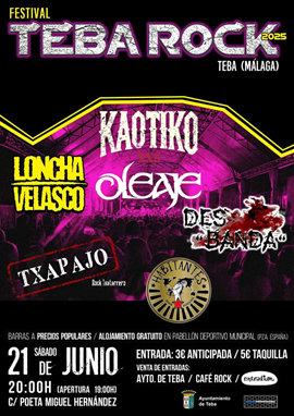 Txapajo en Tebarock (Málaga)